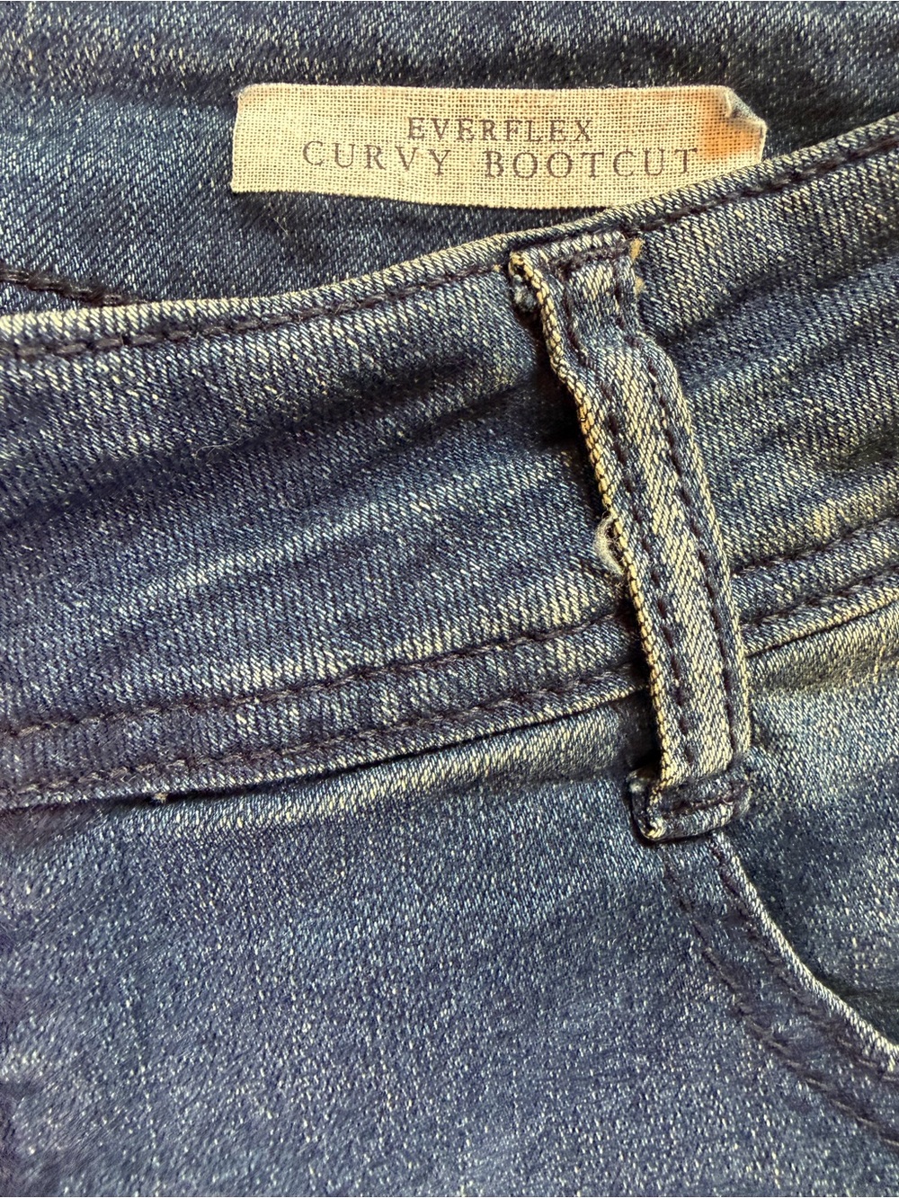 Angels | Curvy Bootcut Women's Jeans | Size 12/31 | Denim | Dark Faded | NWOT - Picture 4 of 7